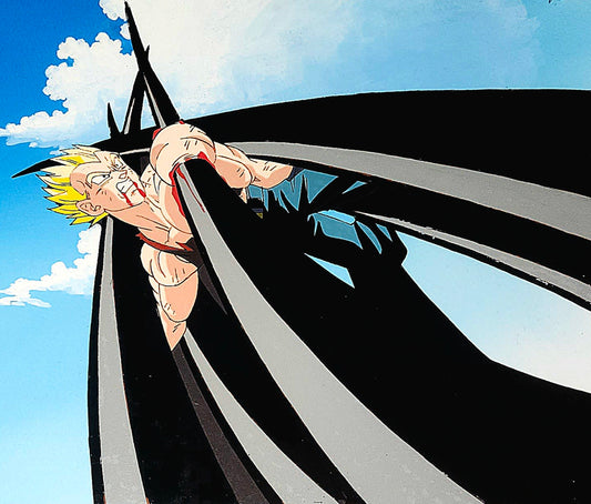 Dragonball GT: SSJ Vegeta animation cel Akira Toriyama