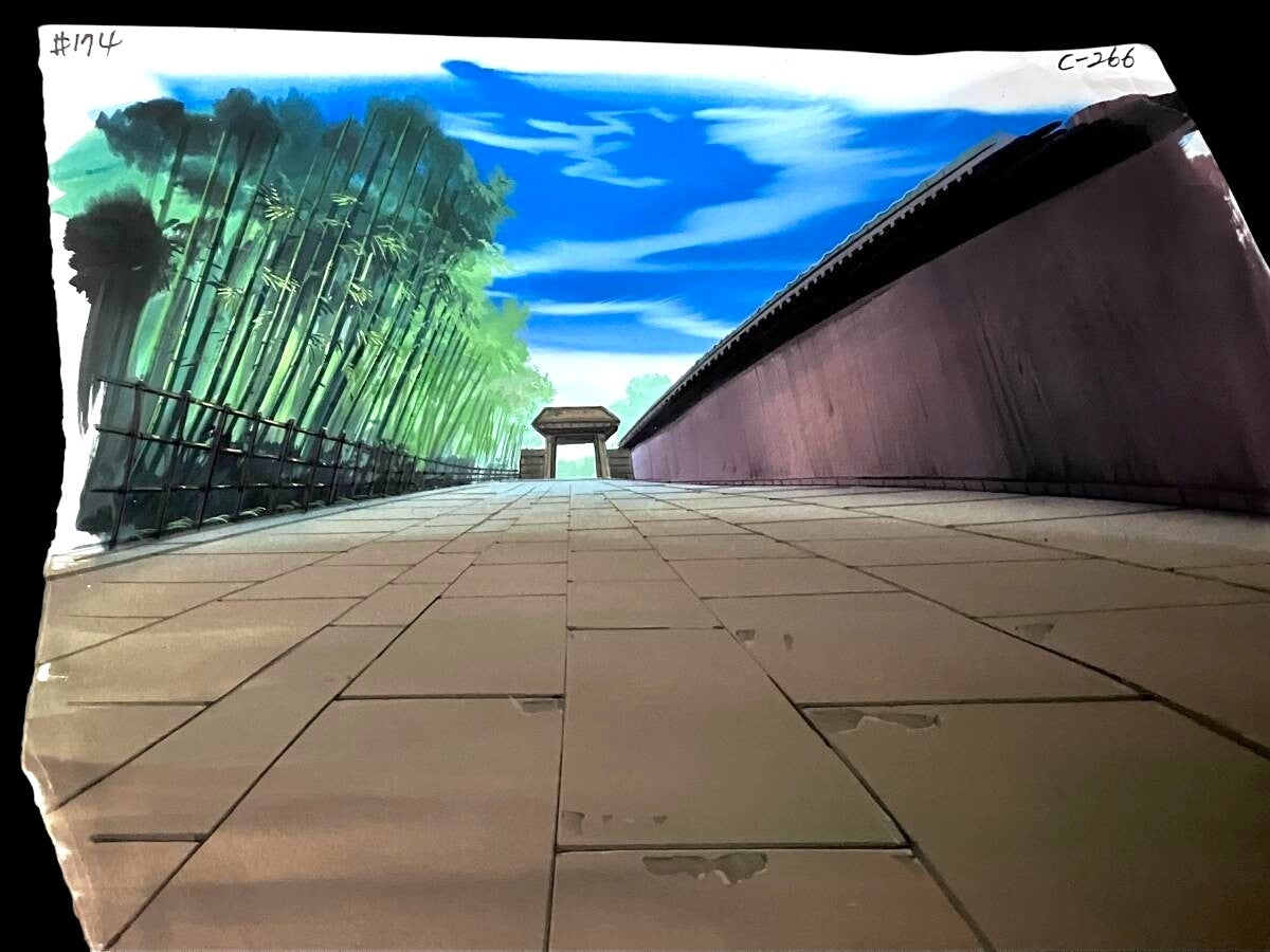 Bleach: pan animation background + layout set