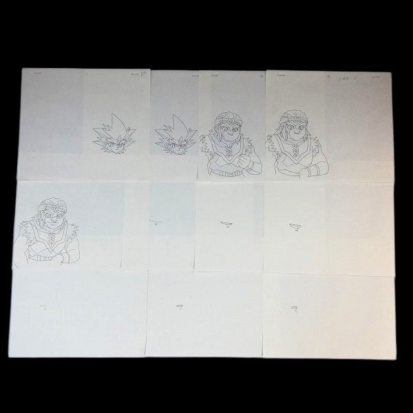Beyblade VForce: Ozuma & Dunga animation genga/douga huge lot