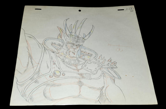 Fist of the North Star: Raoh hand drawn douga