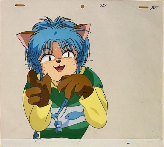 Yu Yu Hakusho: Botan cat mode animation cel (RARE)