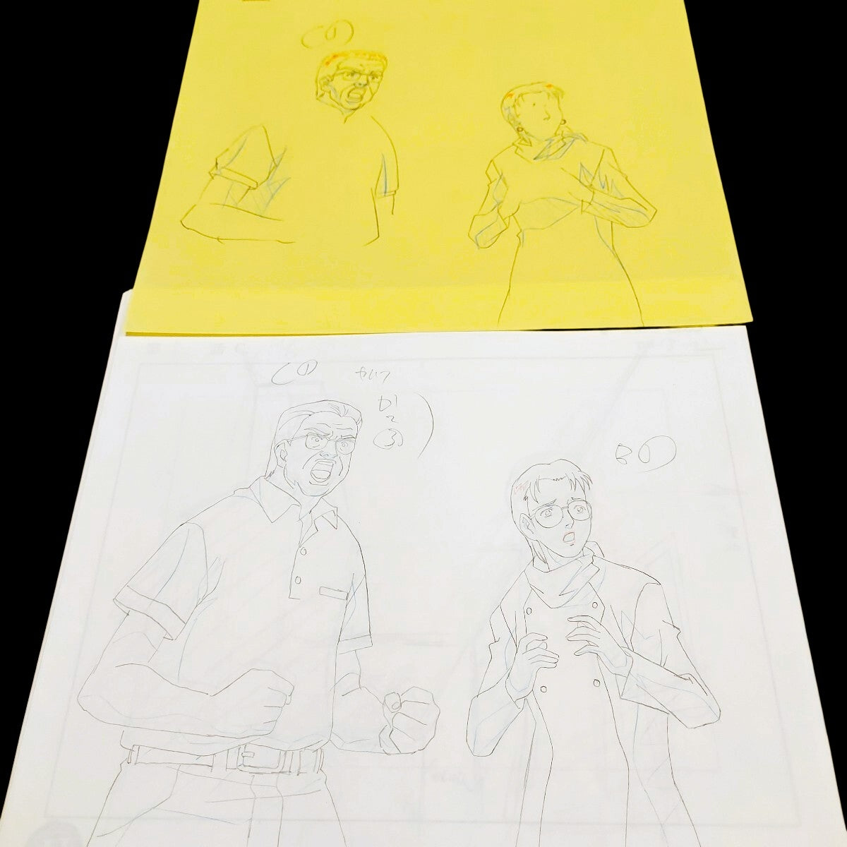 GTO Great Teacher Onizuka: 1st ep Nanako Mizuki + family Animation genga 29 pc set