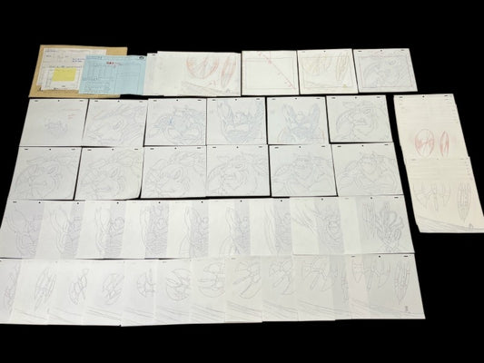 Digimon Frontier: Blizzarmon ep 21 animation genga full set