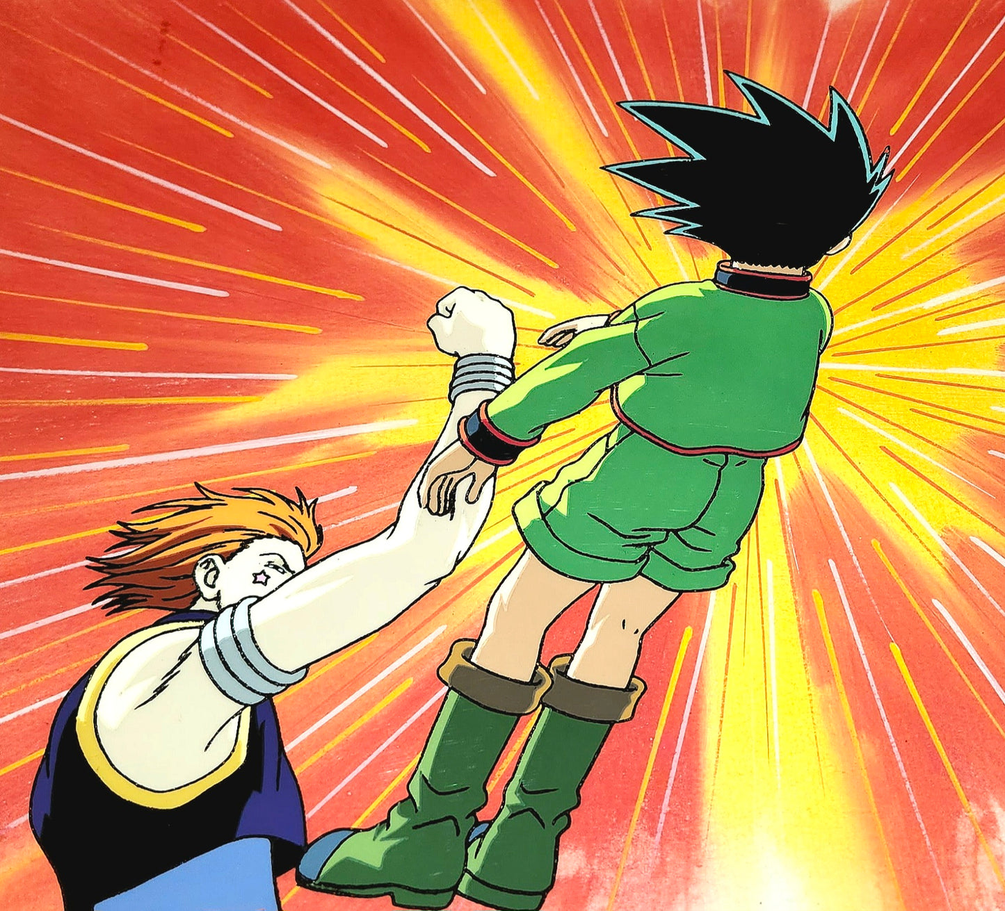 Hunter x Hunter: Hisoka vs Gon  large size animation Cel