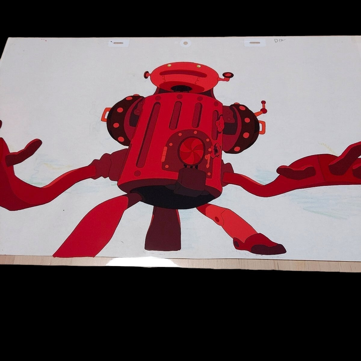 Metropolis: Robot LG pan animation cel & douga