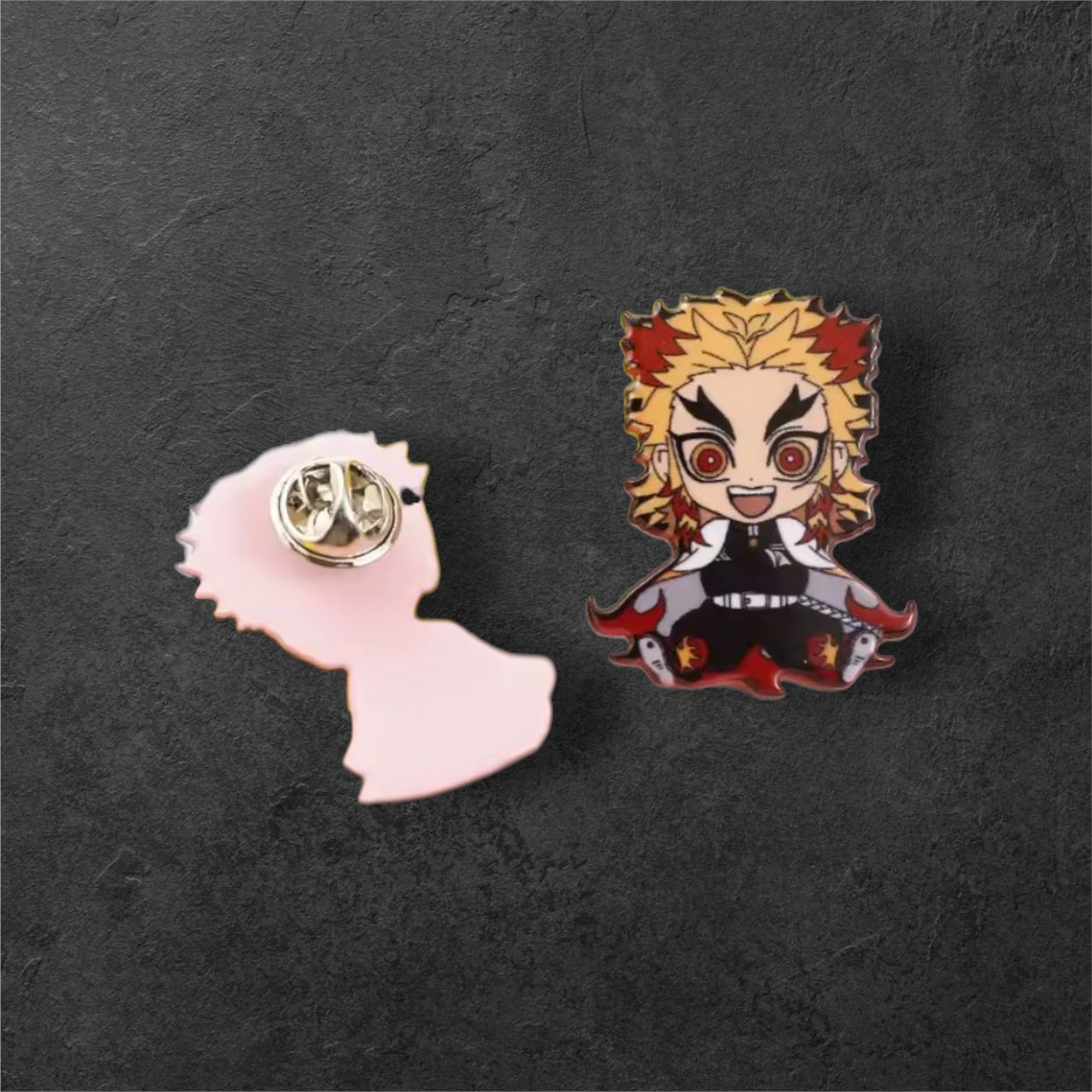 Demon Slayer Acrylic Brooch Badge Anime Pins DIY Decoration