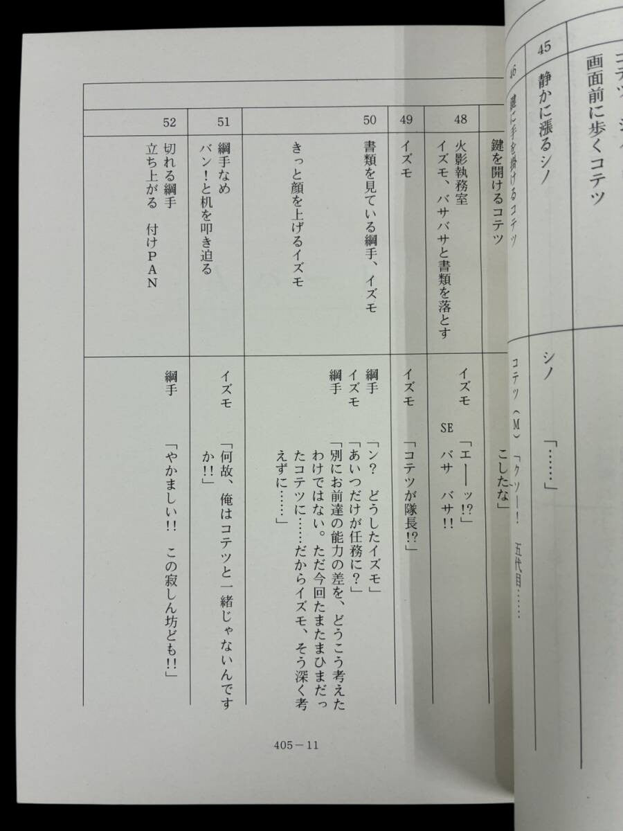 Naruto Shippuden: script #405 ep #185 "Animal District"