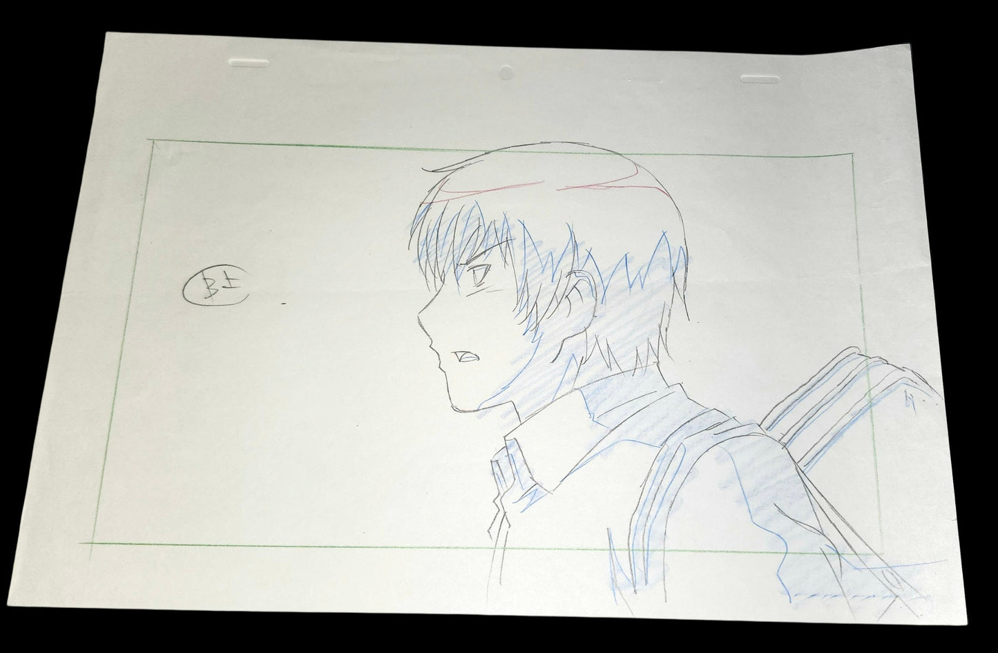 Toradora: Ryuji Takasu animation genga 3 pc