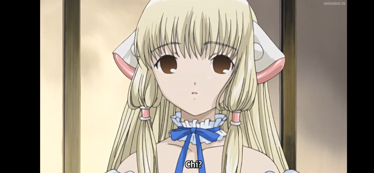 Chobits: Chi animation correction genga #2