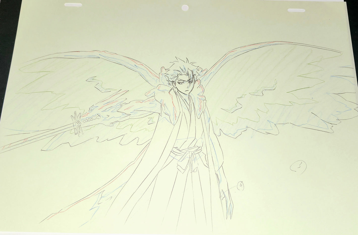 Bleach: Toshiro
Hitsugaya Hyõrinmaru's Bankai animation genga