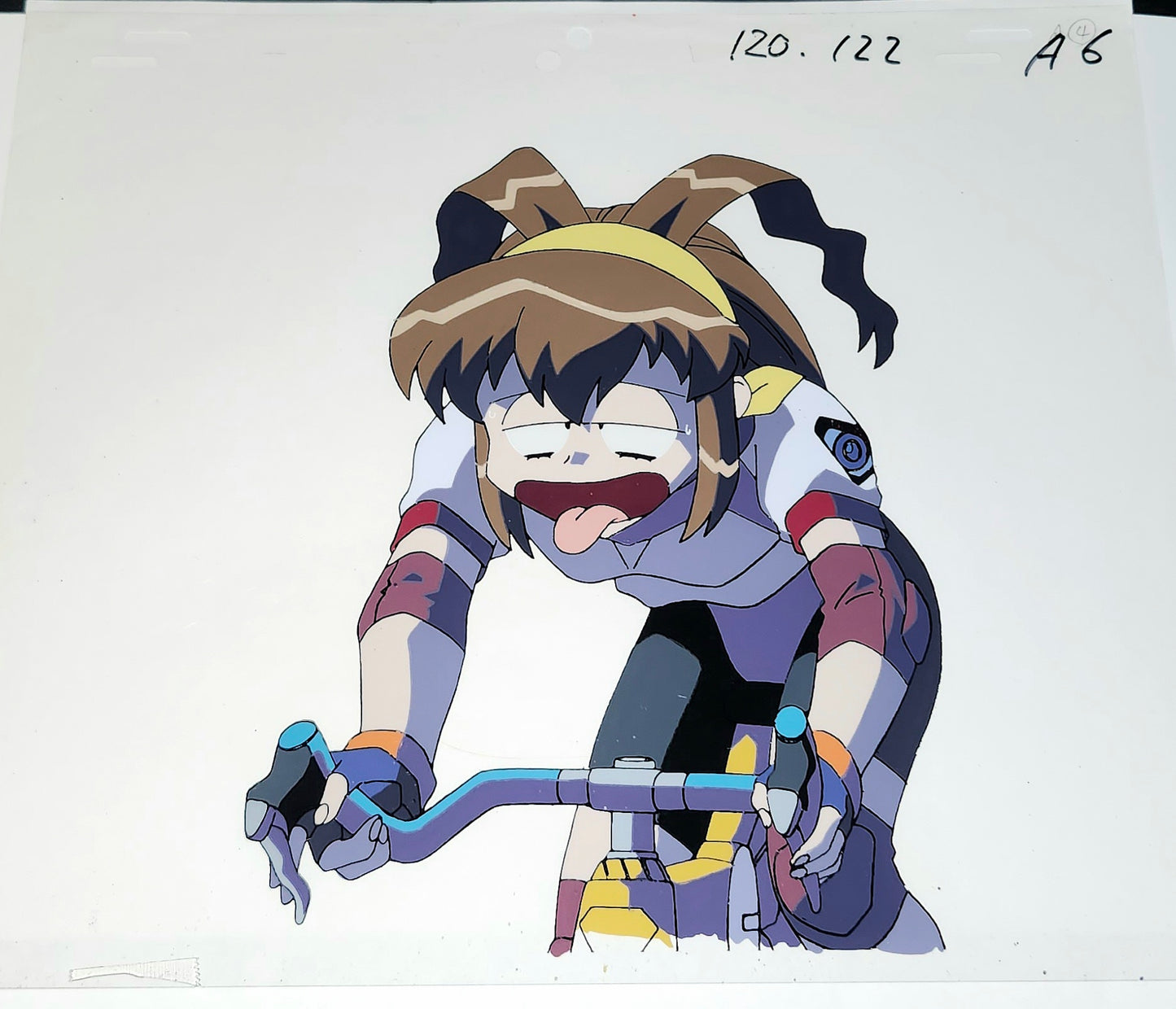 Battle Athletes: Akari Kanzaki animation cel