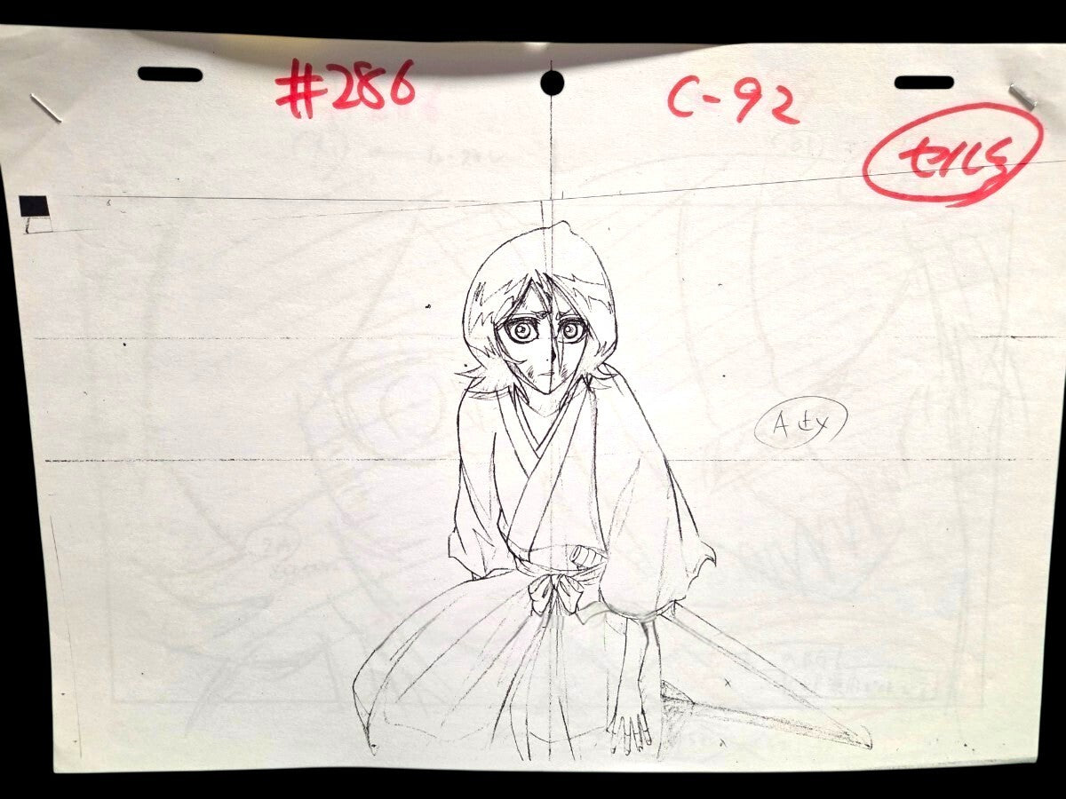 Bleach: Rukia animation background + layout set