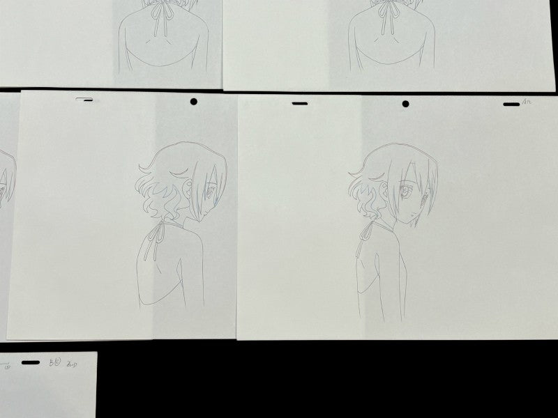 El Cazador de la Bruja (The Hunter of the Witch):  ED Ellis genga + douga + layout lg lot