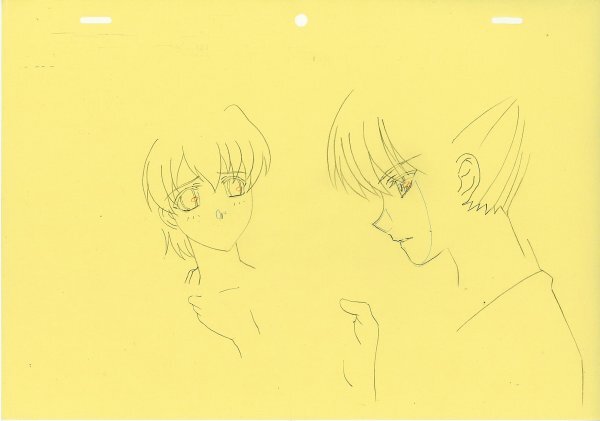 Fate/Stay Night: Saber + Taiga Fujimura animation genga set of 5