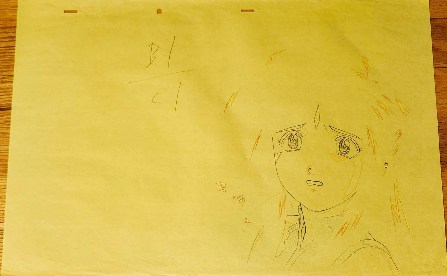 Ah My Goddess The Movie: Belldandy animation lg genga 2 pc