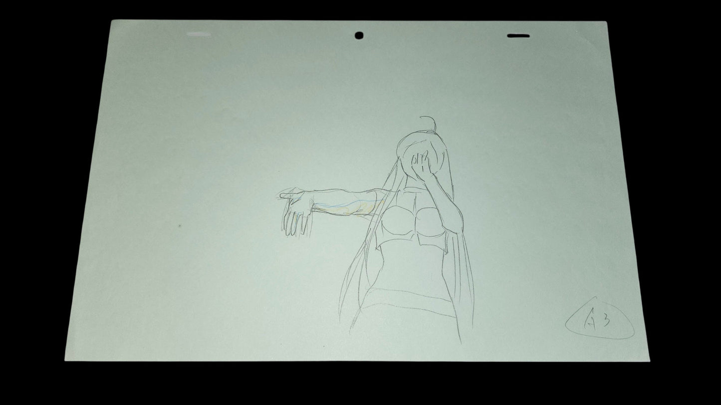 Rosario + Vampire: Opening Moka Akashiya animation OP genga 16 pc lot