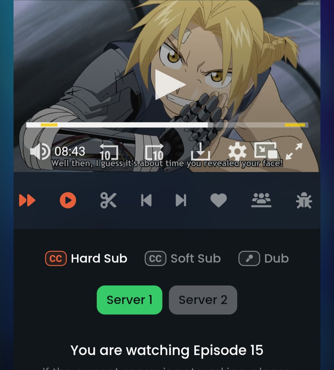 Fullmetal Alchemist brotherhood: ep 15 key animation layout Genga Ed vs. Fu scene #1