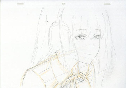 Lycoris Recoil: Takina Inoue rough animation layout genga