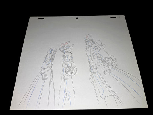 Yu-gi-oh: Rafael x Amelda x Valon animation douga
