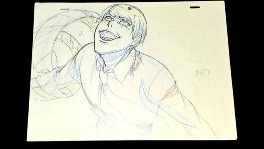 Tokyo Ghoul: Tsukiyama vs Touka animation genga season 1 ep 6