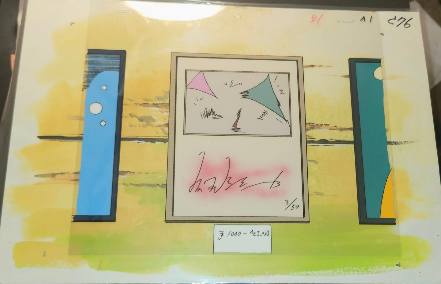 Hunter x Hunter: Mukatolini's Litograph bought by Gon