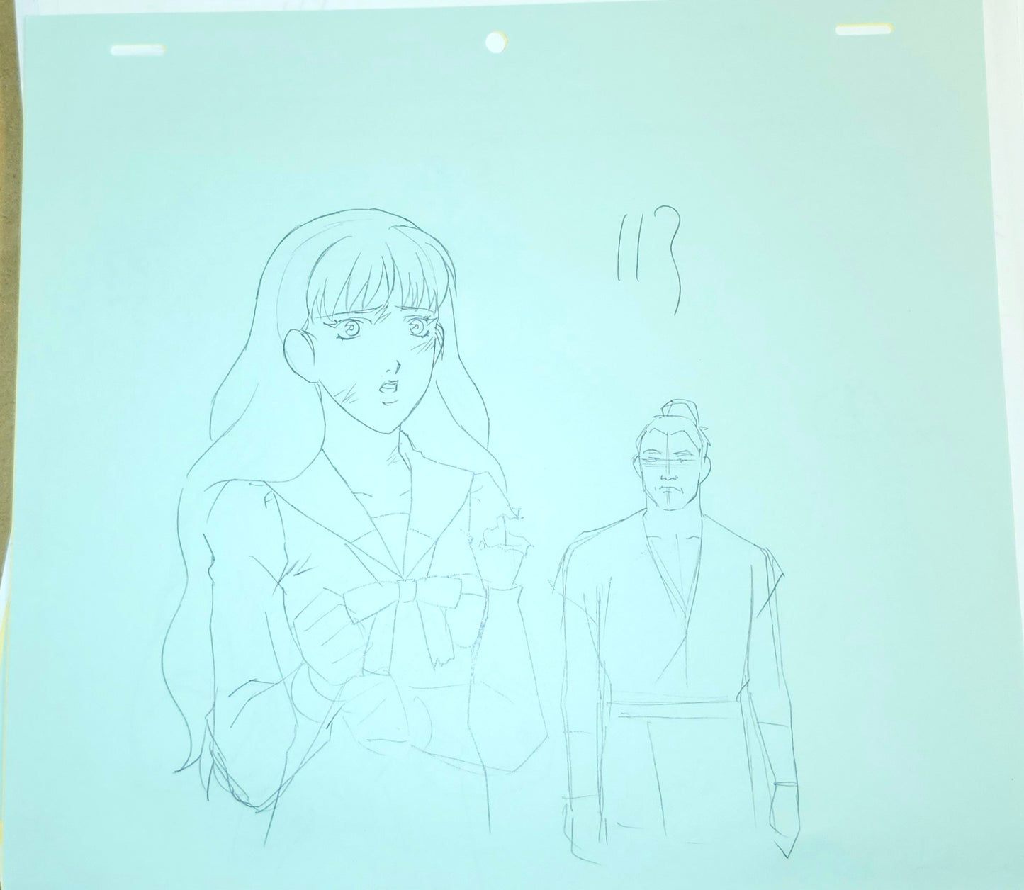 The Twelve Kingdoms Youko Nakajima animation genga set of 5