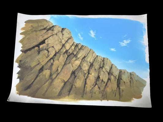 Naruto Shippuden: Hand painted background