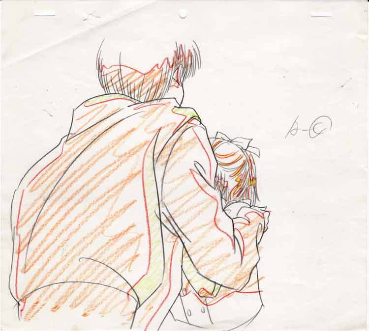 Marmalade Boy: Miki Koishikawa animation genga lot of 7