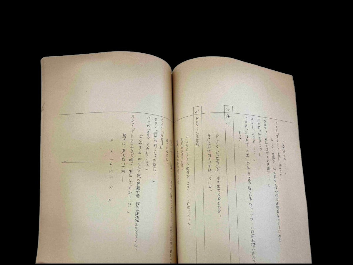 Cyborg 009: Script #14
"The Boy who rode a dolphin"