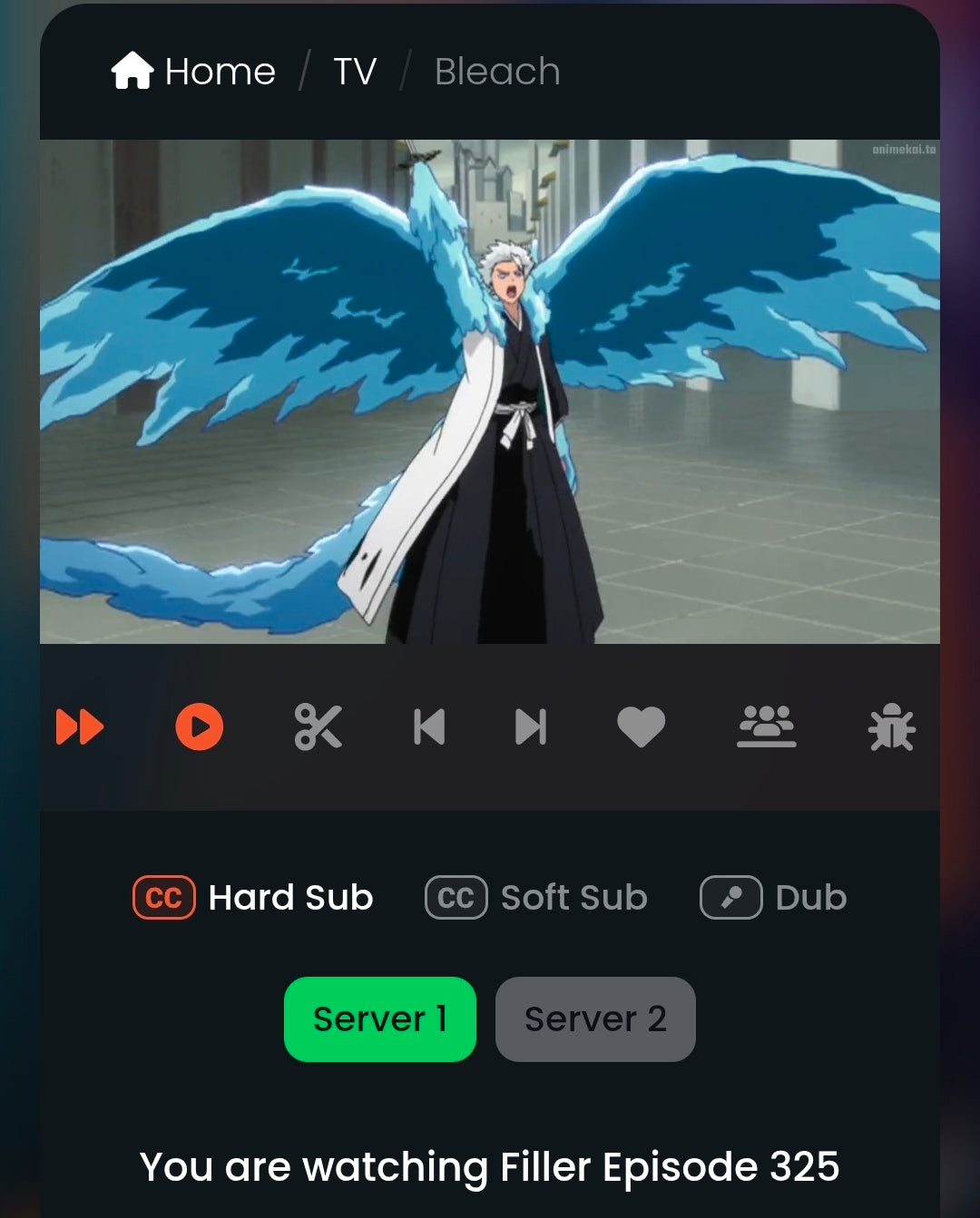 Bleach: Toshiro
Hitsugaya Hyõrinmaru's Bankai animation genga