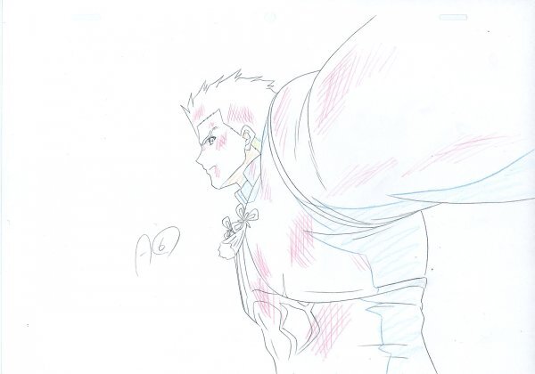 Fate/Stay Night: Archer animation genga set of 3