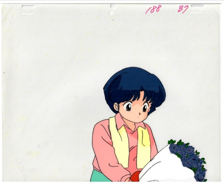 Ranma 1/2 Akane Tendo animation cel Rumiko Takahashi