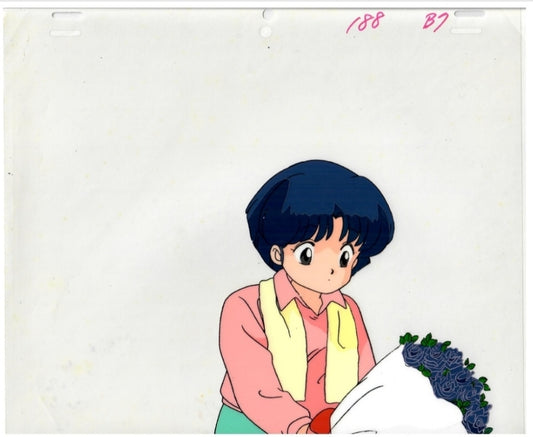 Ranma 1/2 Akane Tendo animation cel Rumiko Takahashi