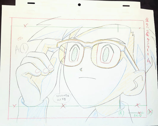 Digimon Adventure: Joe Kido animation layout (1st season)