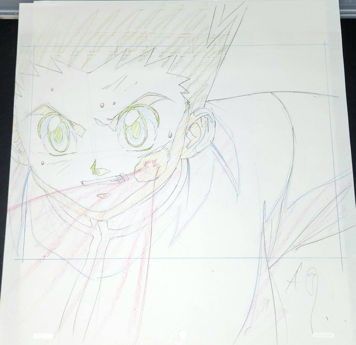Hunter X Hunter: Gon (Hisoka's) bungee gum animation genga 2 pc