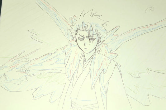 Bleach: Toshiro
Hitsugaya Hyõrinmaru's Bankaianimation genga