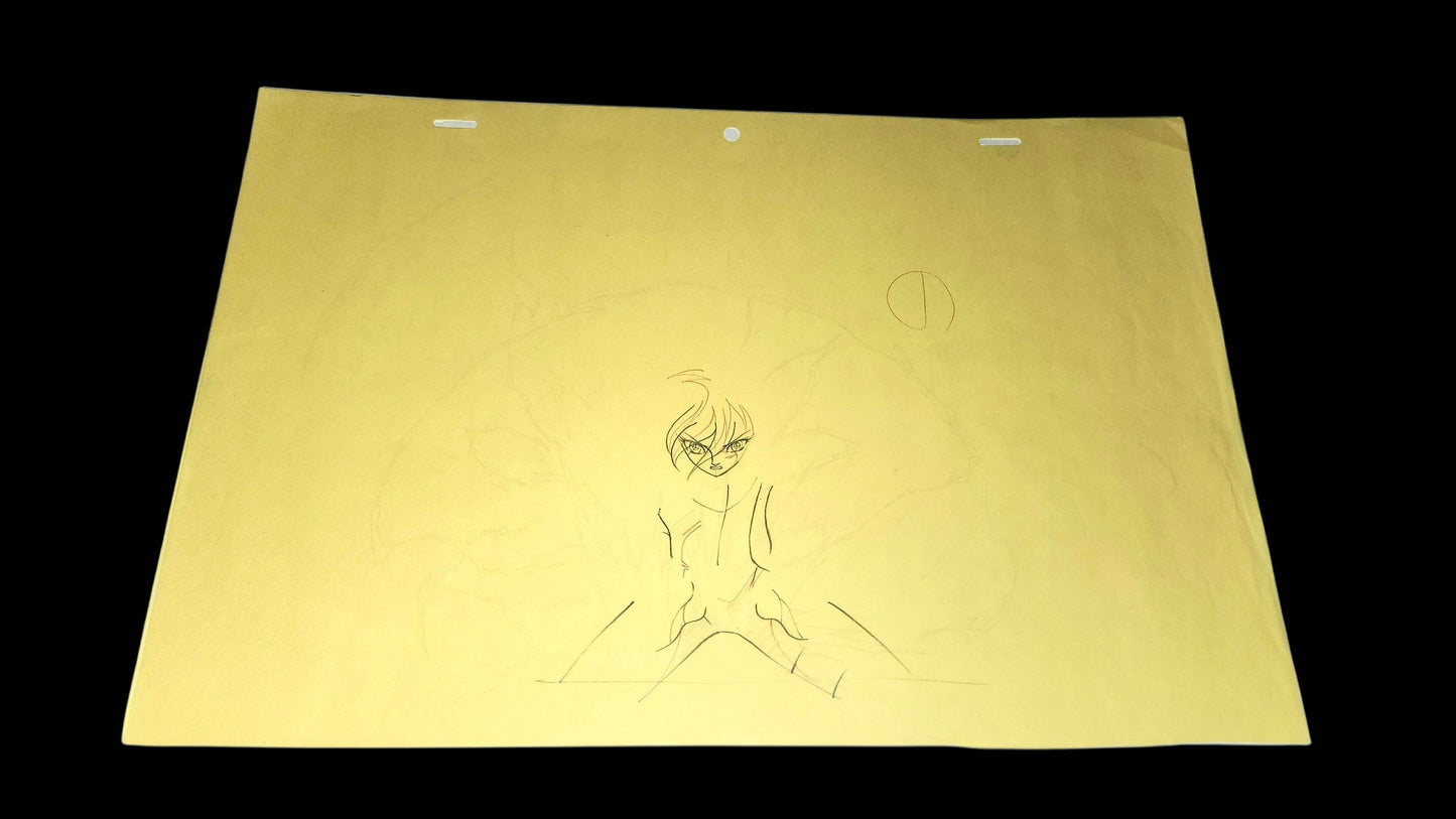 Saint Seiya: The Heaven Chapter - Overture- Shun + Theseus animation genga + douga 26 pc set
