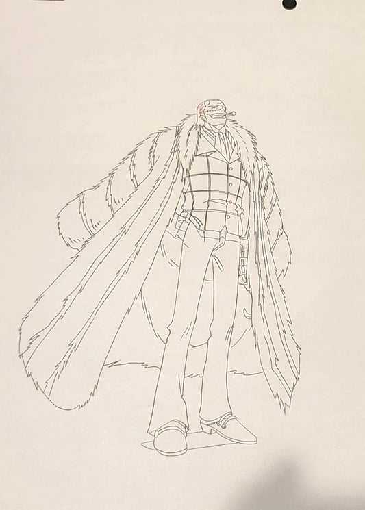 One Piece Crocodile / Mr O animation douga