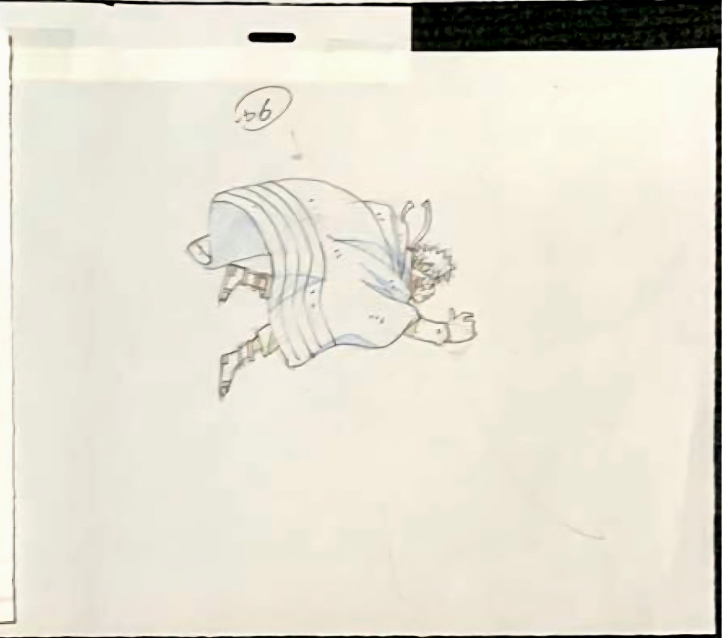 Naruto Shippuden: Naruto's Rasengan vs Tobi animation pan genga full set 31 pc