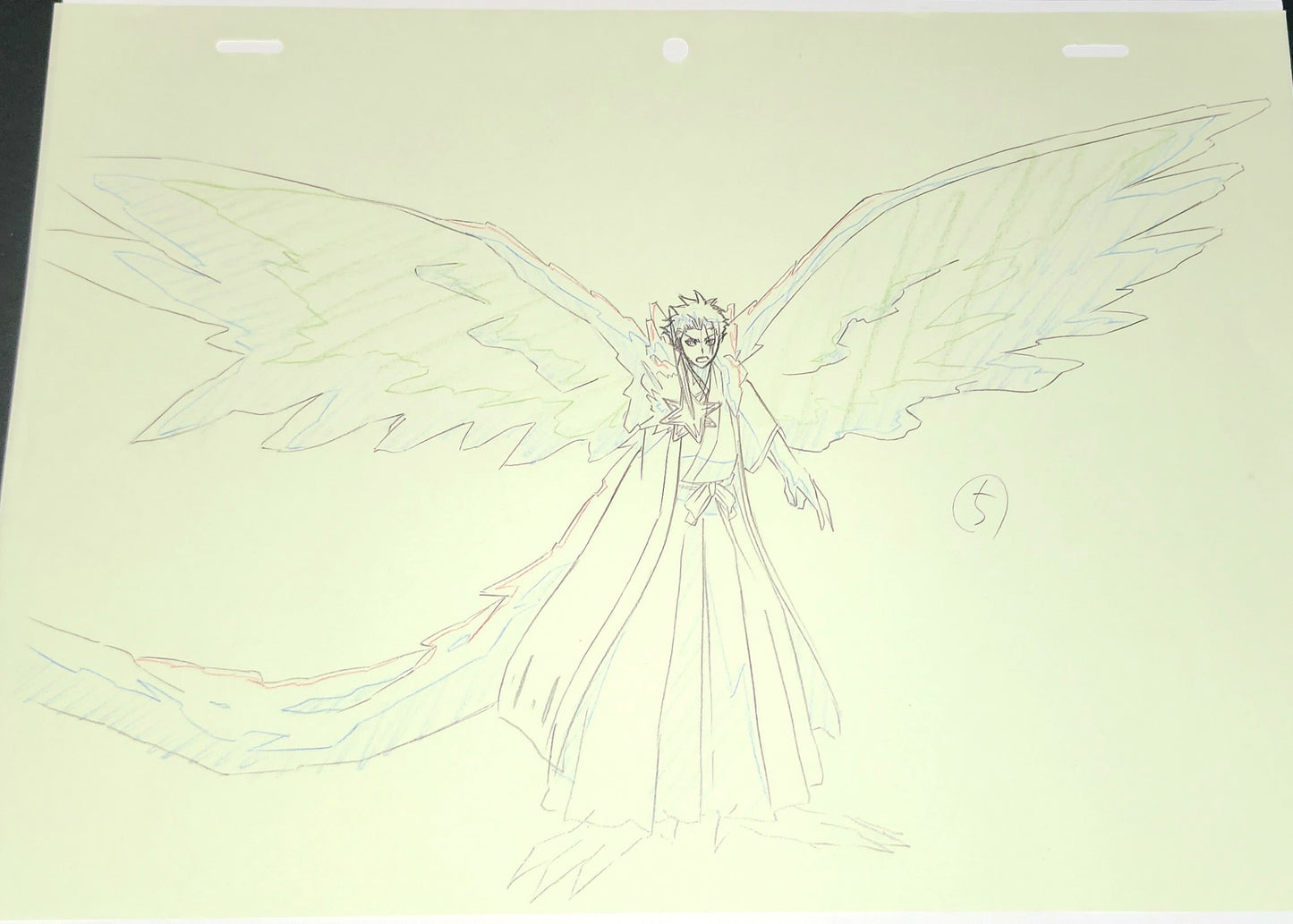 Bleach: Toshiro
Hitsugaya Hyõrinmaru's Bankai animation genga