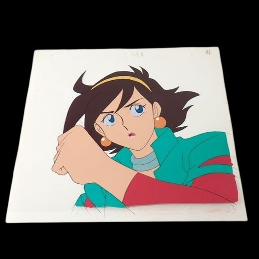Mobile Fighter G Gundam: Rain Mikamura animation cel
