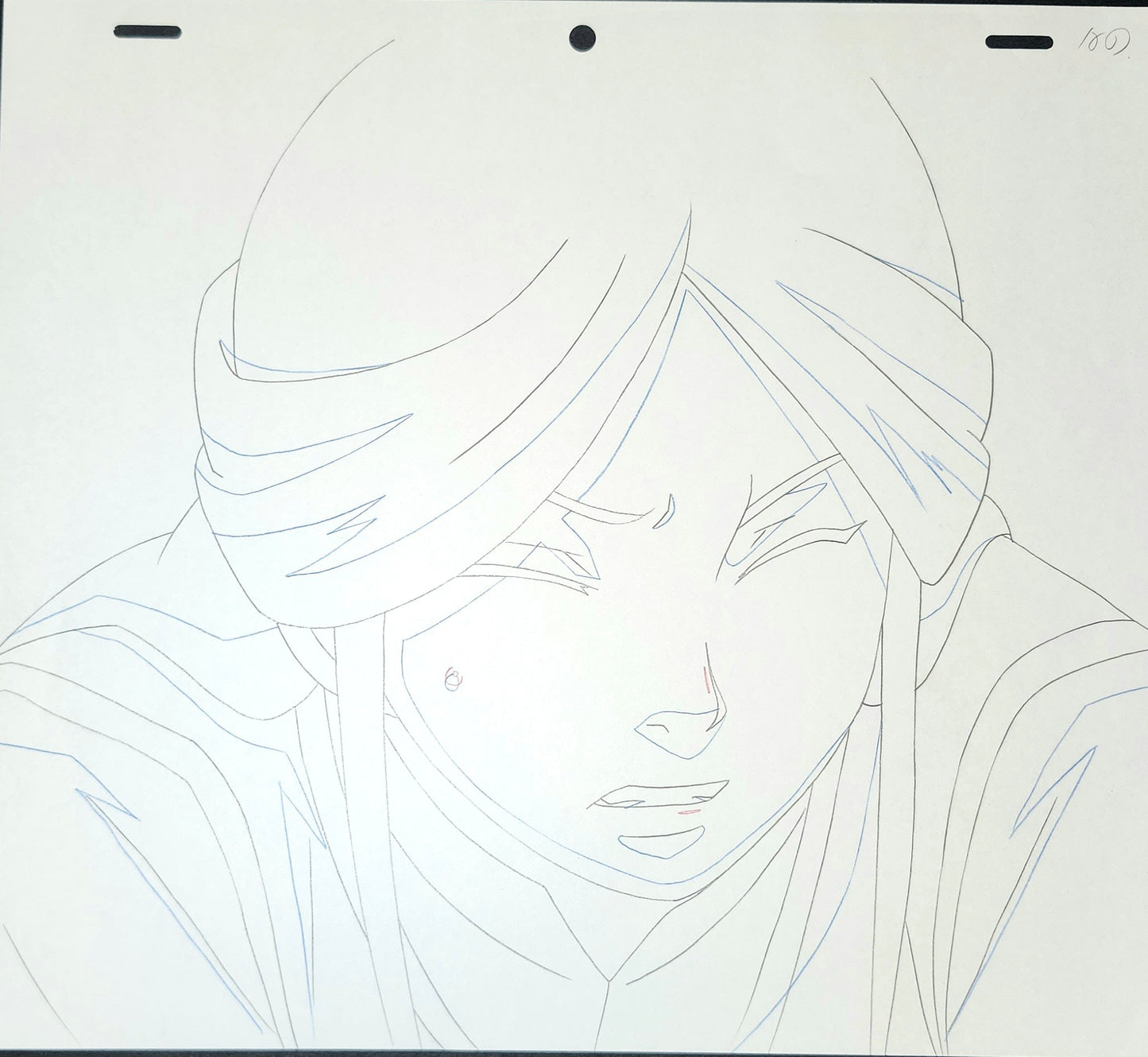 Naruto: Princess Haruna animation layout + genga + douga