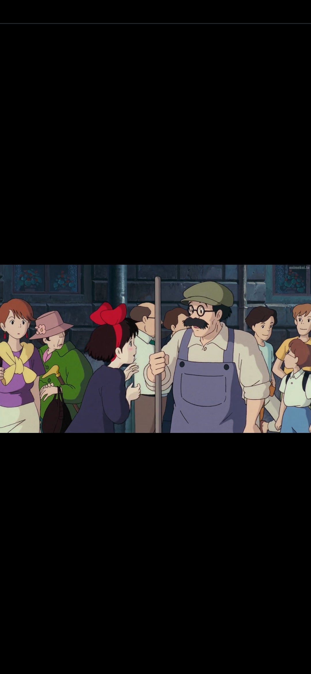 Ghibli Kiki's Delivery Service: Broom Cleaner animation Cel