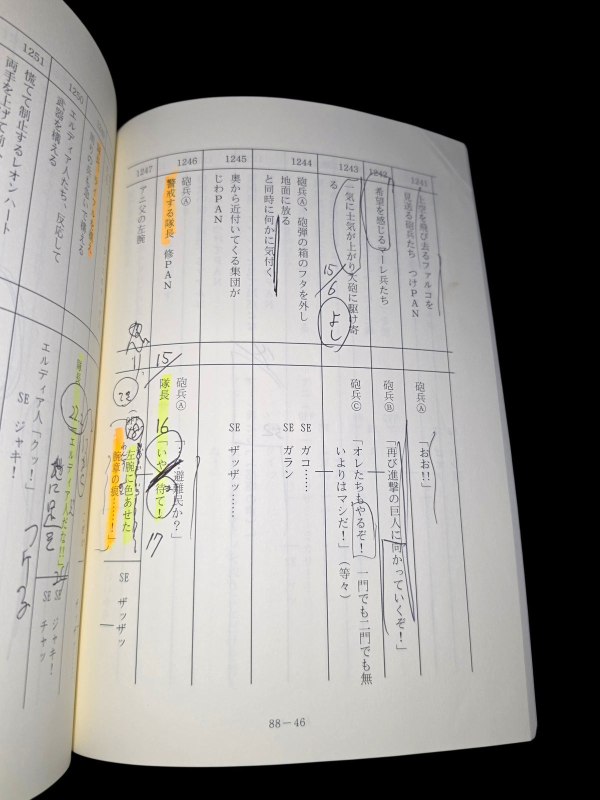 Attack on Titan The Final Season: Script #29 or #88 (out of 89) over all