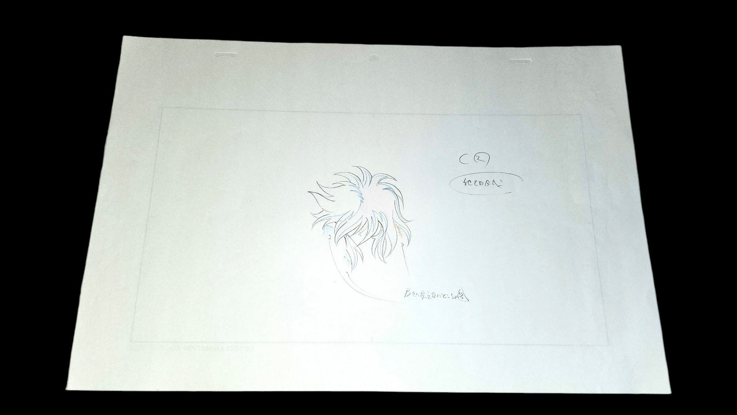 Saint Seiya: The Heaven Chapter - Overture- Shun + Theseus animation genga + douga 26 pc set