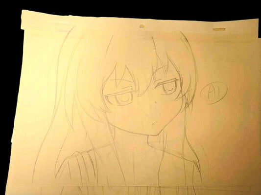 Toradora: Taiga animation genga