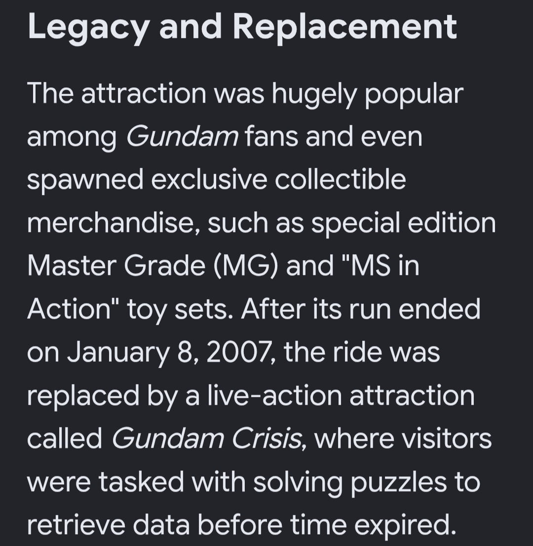 Mobile Suit Gundam The ride: Rare & Unique genga of Gundam character w Thomas the tank engine Nod