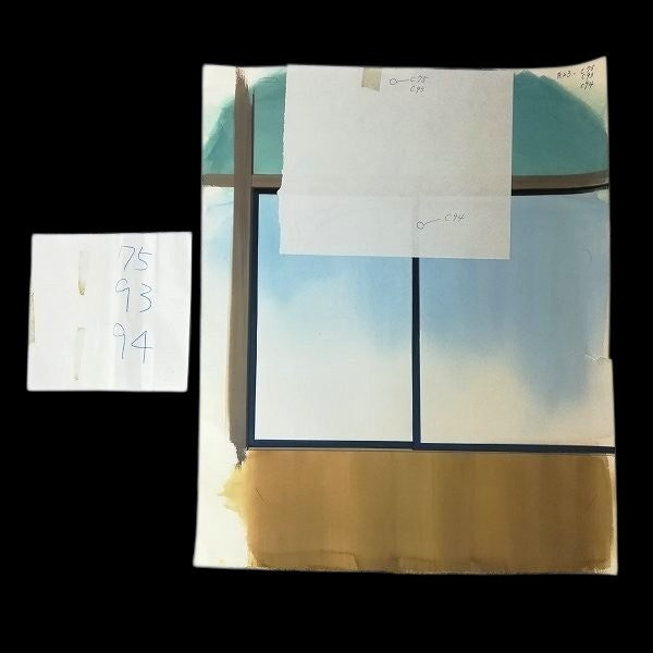 Fruits Basket: Yuki Soma animation layout genga 11 pc  w original background