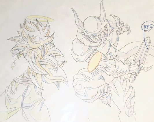 Dragonball Z: Fusion Reborn movie animation douga