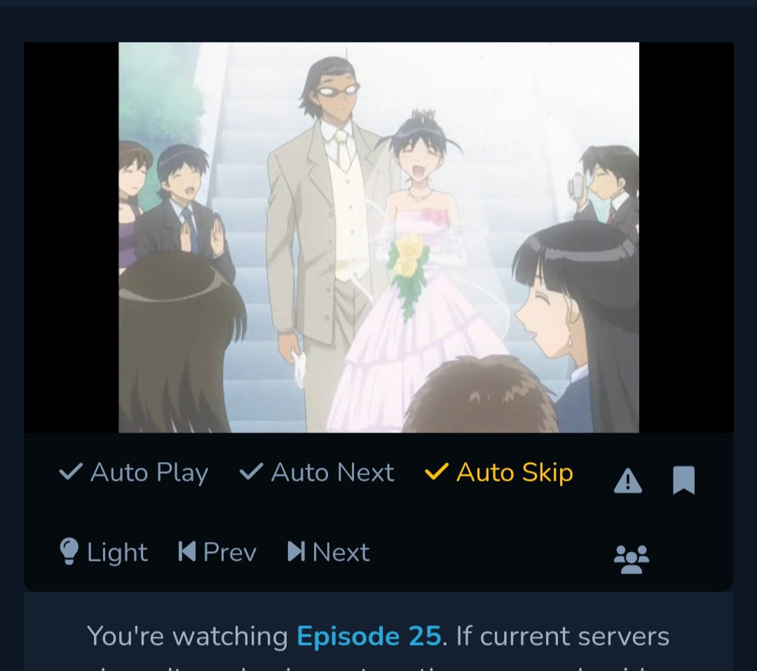 School Rumble - 2nd Semester: Tenma Tsukamoto & Kenji Harima wedding scenario animation genga 9 pc